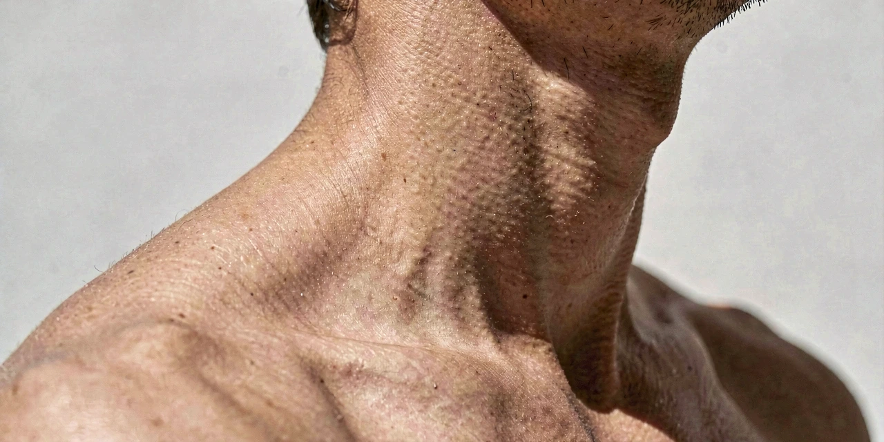 Healthy skin texture